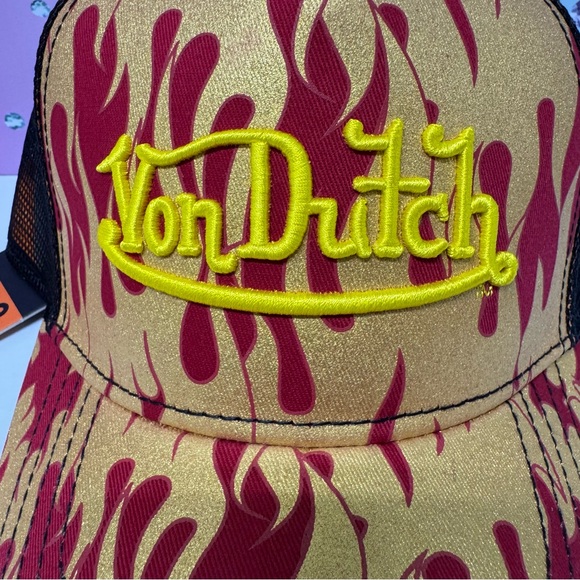 🔥LIM ED VON DUTCH FLAMES HAT - Picture 3 of 9